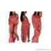 Aro Lora Women's Floral Print Lace up Bikini One Piece Swimsuit + Ponchos Cover UPS Floral-2 B07BFVS6D9